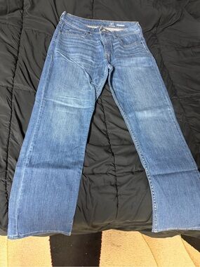 George Men’s Straight-Leg Blue Jeans